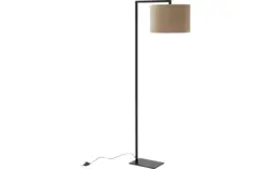Goossens vloerlamp malmo zwart metaal - 8252126-{merk}-malmo-naar-boven-en-beneden-e27-max-18-watt-01